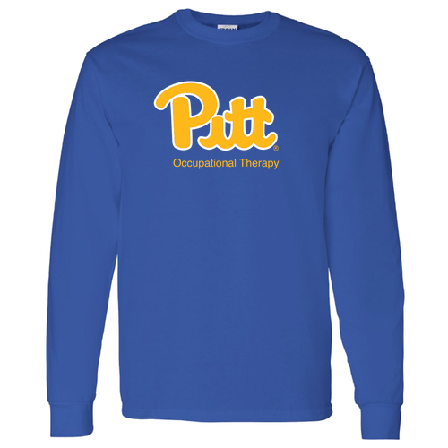 Gildan Heavy Cotton Longsleeve Basic T-Shirt -- Royal