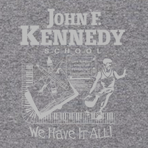 Youth Gildan Heavy Blend Youth Crew Neck Sweatshirt -- Graphite Heather