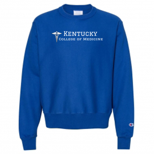 Champion Reverse Weave Crewneck Sweatshirt -- Athletic Royal
