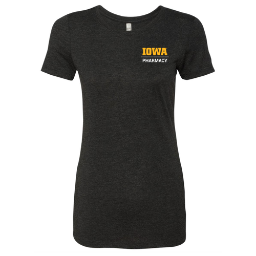 Next Level Apparel Ladies Tri Blend Crew -- Vintage Black