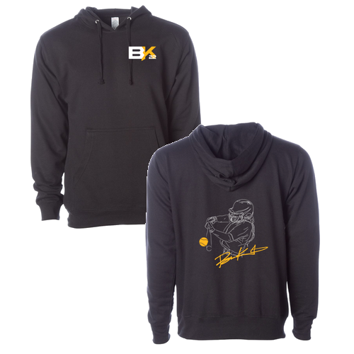 Independent Trading Midweight Hooded Sweatshirt -- Black