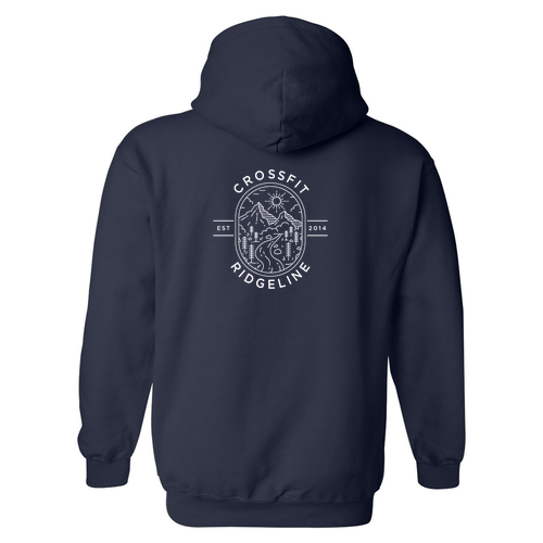 Gildan Heavy Blend Hooded Sweatshirt -- Navy