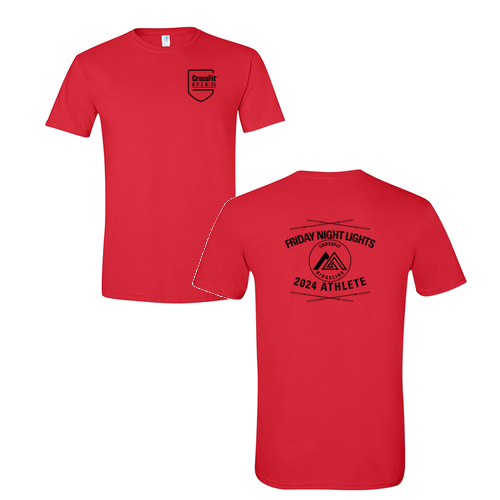 Gildan SoftStyle Fitted T-Shirt -- Red