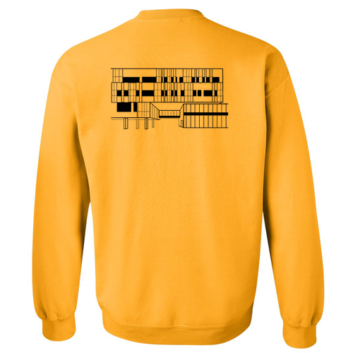 Gildan Heavy Blend Crew Neck Sweatshirt -- Gold