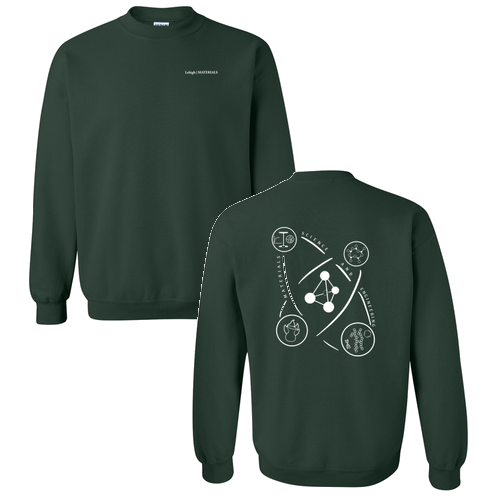 Gildan Heavy Blend Crew Neck Sweatshirt -- Forest Green