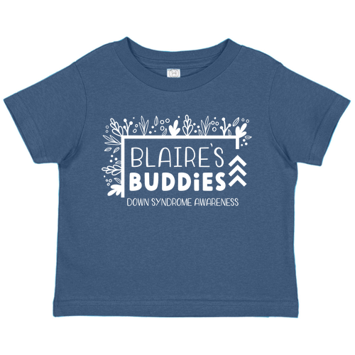 Rabbit Skins Toddler T-Shirt -- Vintage Indigo