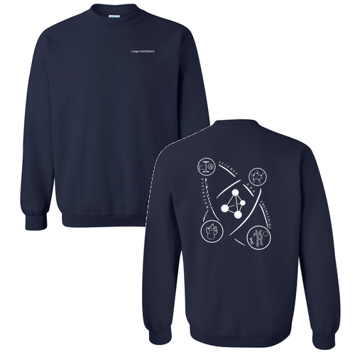 Gildan Heavy Blend Crew Neck Sweatshirt -- Navy