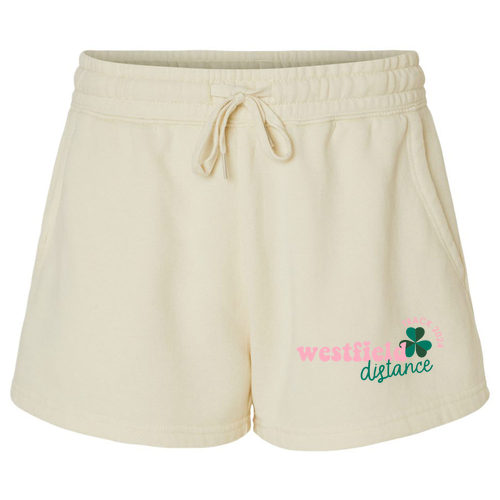 Independent Trading Co. Women's lightweight California Wave Wash Sweatshorts -- Bone