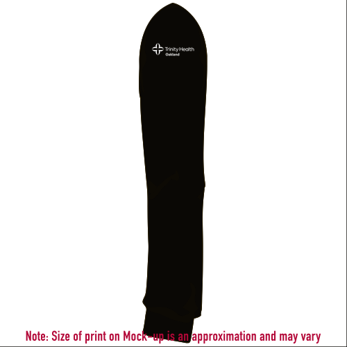 District Made Mens Perfect Tri Long Sleeve Crew Tee -- Black