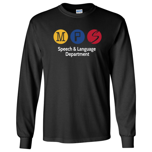 Gildan Ultra Cotton Longsleeve Basic T-Shirt -- Black