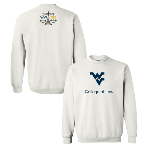 Gildan Heavy Blend Crew Neck Sweatshirt -- White