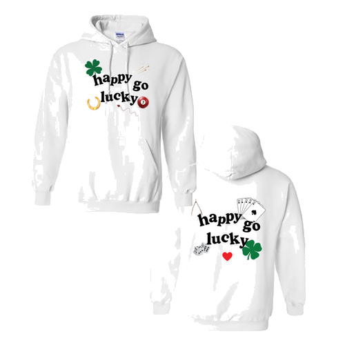 Gildan Heavy Blend Hooded Sweatshirt -- White