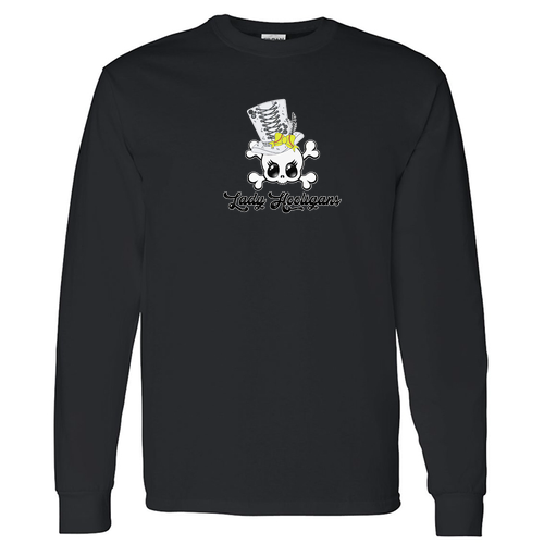 Gildan Heavy Cotton Longsleeve Basic T-Shirt -- Black