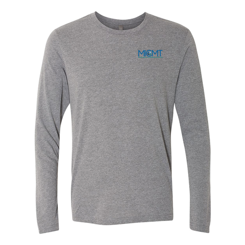 Next Level Unisex TriBlend Long Sleeve Crew -- Premium Heather