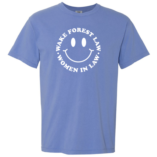 Comfort Colors Ringspun Garment Dyed T Shirt -- Mystic Blue