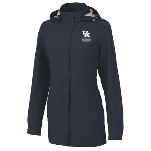 Charles River Women's Logan Jacket -- Graphite Navy