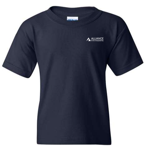 Gildan Heavy Cotton Basic Youth T-Shirt -- Navy