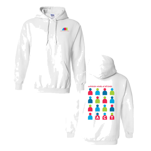 Gildan Heavy Blend Hooded Sweatshirt -- White