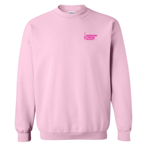 Gildan Heavy Blend Crew Neck Sweatshirt -- Light Pink