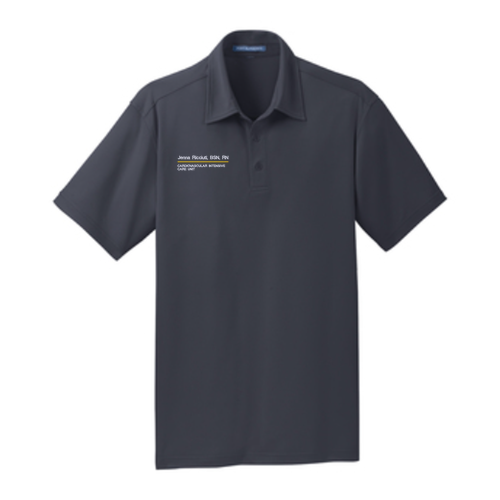 Port Authority Dimensions Polo -- Battleship Grey
