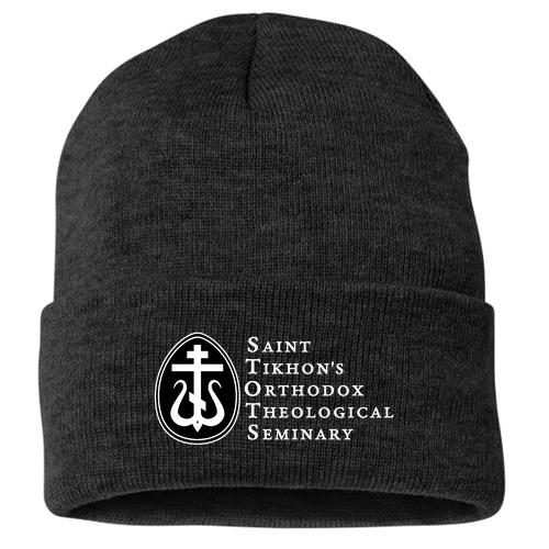 Sportsman Fleece Lined 12" Cuffed Beanie -- Black