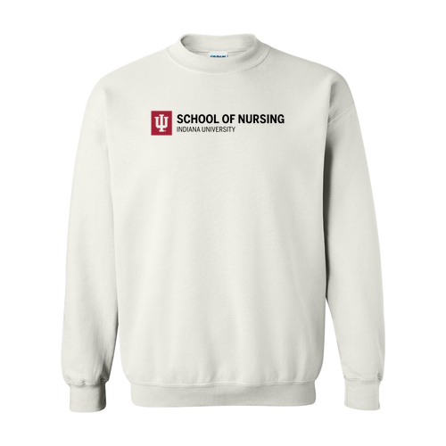 Gildan Heavy Blend Crew Neck Sweatshirt -- White