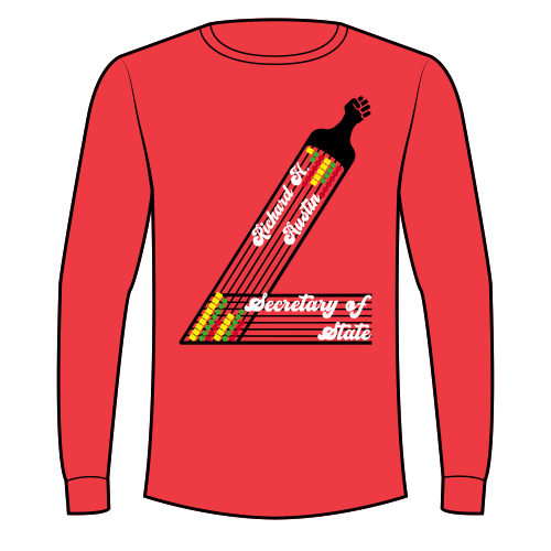 Next Level TriBlend Long Sleeve Crew -- Vintage Red