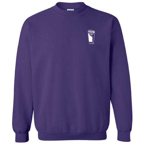 Gildan Heavy Blend Crew Neck Sweatshirt -- Purple
