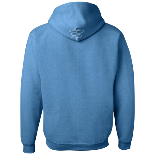 Jerzees 8 oz 50/50 Nublend Adult Hooded Sweatshirt -- Columbia Blue