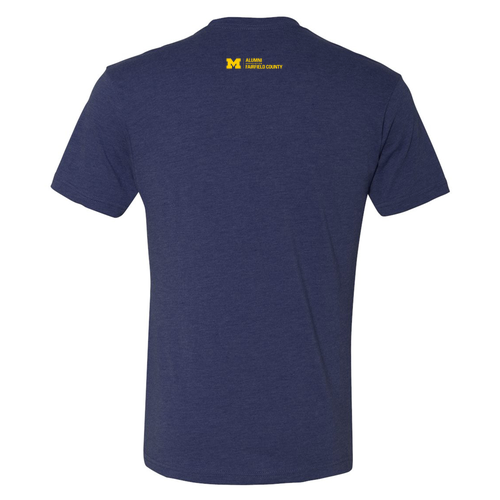 Men/Unisex Next Level Soft Fitted Triblend Tee -- Vintage Navy