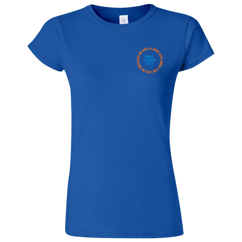 Gildan Ladies Fashion Fit T-Shirt -- Royal