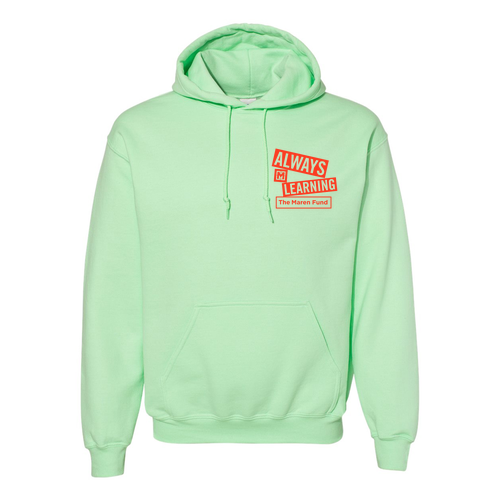 Gildan Heavy Blend Hooded Sweatshirt -- Mint Green