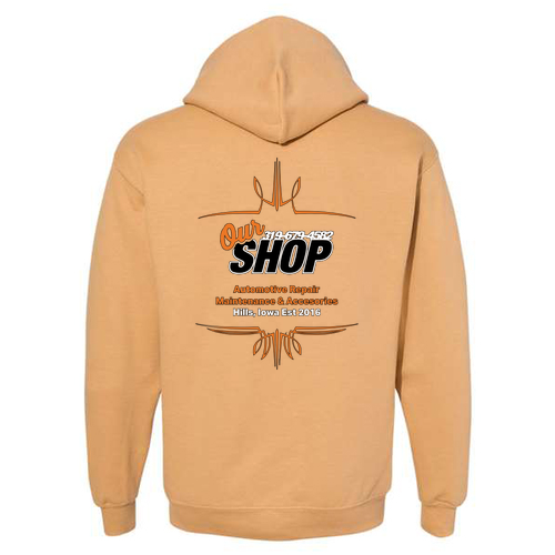 Gildan Heavy Blend Hooded Sweatshirt -- Old Gold