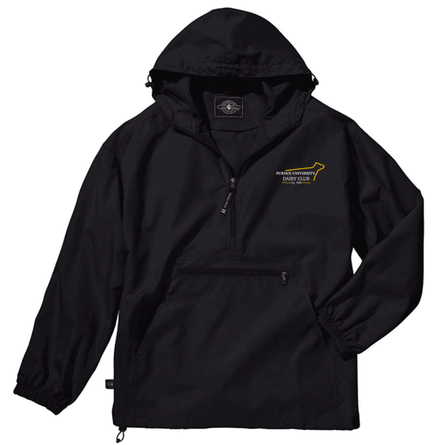 Charles River Pack-N-Go Pullover -- Black