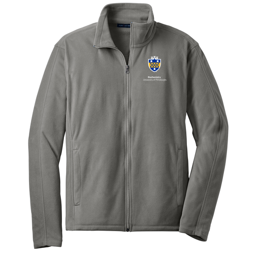 Biochemistry Microfleece Jacket -- Pearl Grey