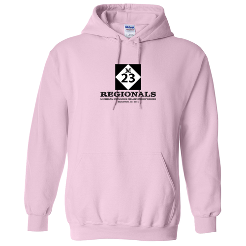 Men/Unisex Gildan Heavy Blend Hooded Sweatshirt -- Light Pink