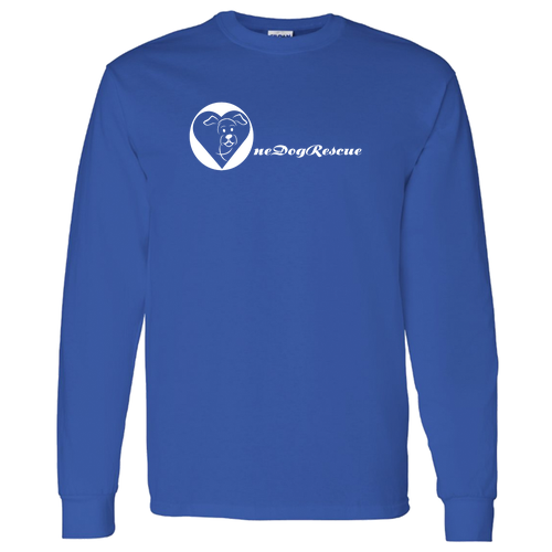 Gildan Heavy Cotton Longsleeve Basic T-Shirt -- Royal