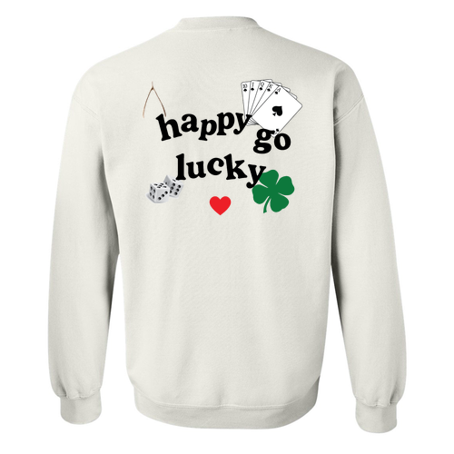 Gildan Heavy Blend Crew Neck Sweatshirt -- White