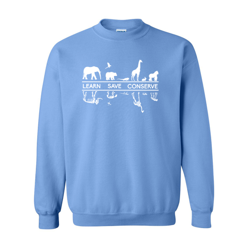 Gildan Heavy Blend Crew Neck Sweatshirt -- Carolina Blue