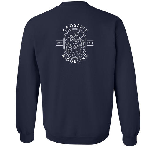 Gildan Heavy Blend Crew Neck Sweatshirt -- Navy