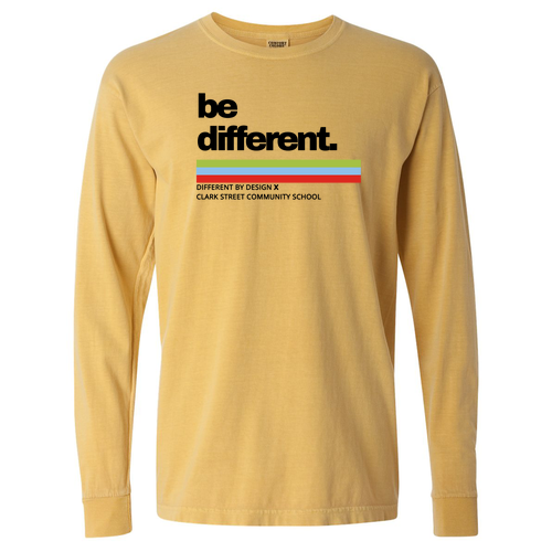 Comfort Colors Ringspun Long Sleeve Tee -- Mustard