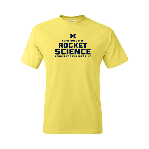 Hanes Authentic Short Sleeve T-Shirt -- Yellow