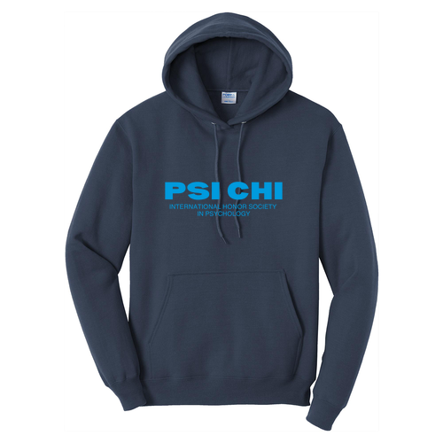 Port and Company Core Fleece Pullover Hooded Sweatshirt Navy