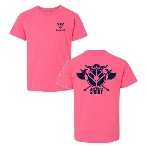 Gildan Heavy Cotton Basic Youth T-Shirt -- Safety Pink