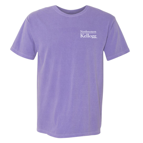 Comfort Colors Ringspun Garment Dyed T Shirt -- Violet