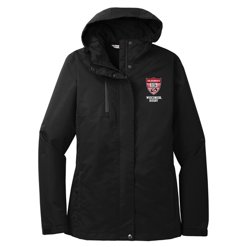 Port Authority Ladies All-Conditions Jacket -- Black