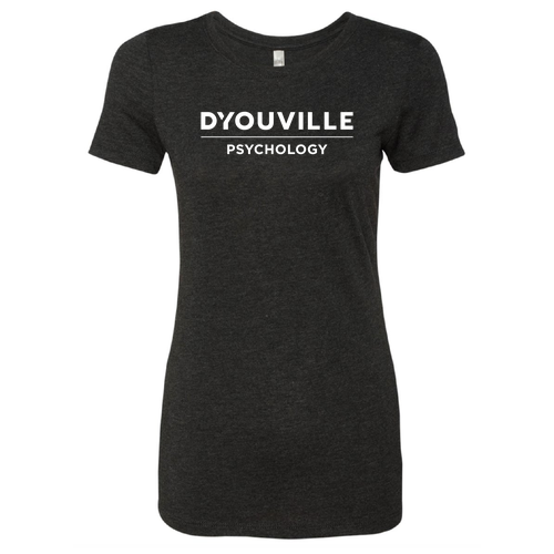 Next Level Apparel Ladies Tri Blend Crew -- Vintage Black