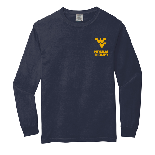 Comfort Colors Ringspun Long Sleeve Tee -- Navy