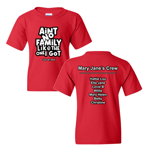 Gildan Heavy Cotton Youth T-Shirt -- Red