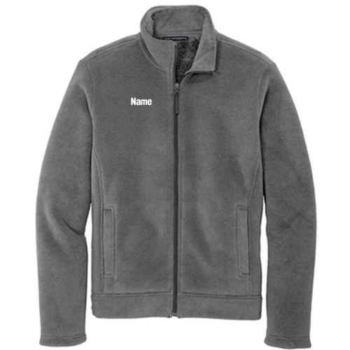 Men/Unisex Port Authority Ultra Warm Brushed Fleece Jacket -- Gusty Grey / Sterling Grey